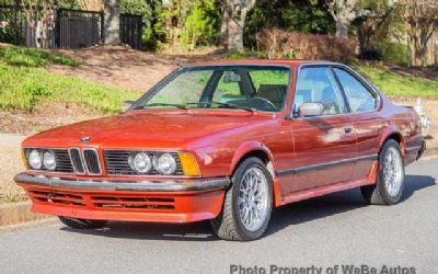 Photo of a 1981 BMW 6 Series Coupe for sale