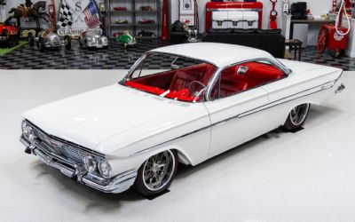 Photo of a 1961 Chevrolet Impala Bubbletop Custom - White Suede for sale