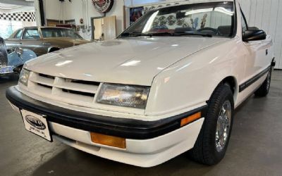 Photo of a 1991 Dodge Shadow Highline 2DR Convertible for sale