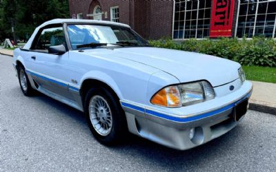 Photo of a 1987 Ford Mustang GT 2DR Convertible for sale