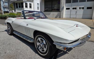 1966 Chevrolet Corvette 327/300, 4-SPD, Side Exhaust, PS, Nice Driver