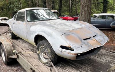 1971 Opel GT Convertible Project