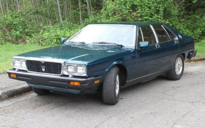 Photo of a 1980 Maserati Quattroporte 4 Dr. Sedan for sale