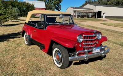 Photo of a 1950 Jeep Willys Jeepster Convertible for sale