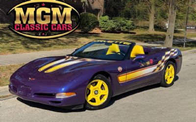 Photo of a 1998 Chevrolet Corvette Indy 500 Pace Car 6 Speed Fun Convertible for sale