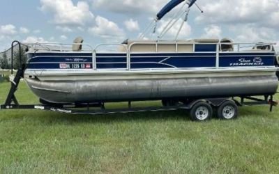 2016 SUN Tracker Pontoon Boat 