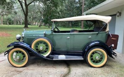 Photo of a 1931 Ford Model A Convertible for sale