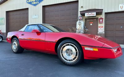 Photo of a 1987 Chevrolet Corvette Convertible for sale