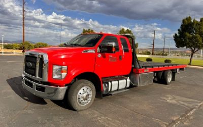 Photo of a 2021 Ford F650 Flatbed TOW Truck for sale