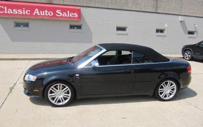 2007 Audi S4 Cabriolet 6-Speed All Options 2 Owner