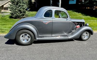 Photo of a 1935 Ford Model 48 5 Window Coupe Big BL 1935 Ford Model 48 5 Window Coupe Big Block 502 Chevrolet Engine for sale