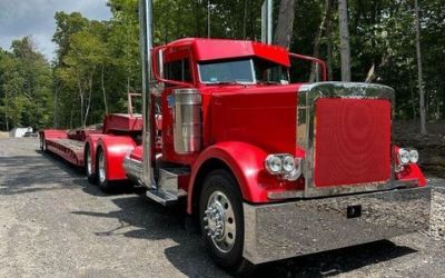 Photo of a 1996 Peterbilt 379 Exhd With A 2003 Talbert Lowboy Trailer for sale