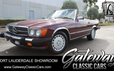 Photo of a 1987 Mercedes-Benz 560SL for sale