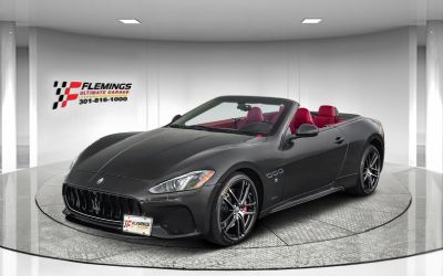 Photo of a 2018 Maserati Granturismo Sport Convertible for sale