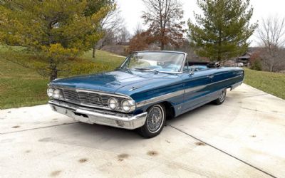 1964 Ford Galaxie 500 Convertible 500XL Z-CODE 390 Factory 4SPD PS PDB