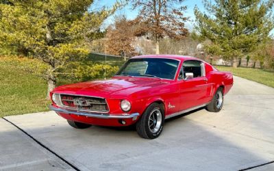 1968 Ford Mustang Custom Fastback 289 Auto PDB Fold Down