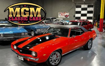 Photo of a 1969 Chevrolet Camaro LS 4L60 Hugger Orange 4 Wheel Disc for sale