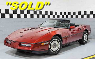 Photo of a 1987 Chevrolet Corvette Convertible for sale