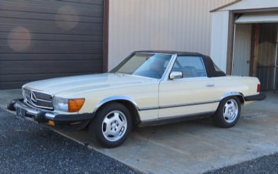 1985 Mercedes-Benz 380-Class 380 SL Convertible