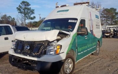 2015 Nissan NV 2500 SV High Roof