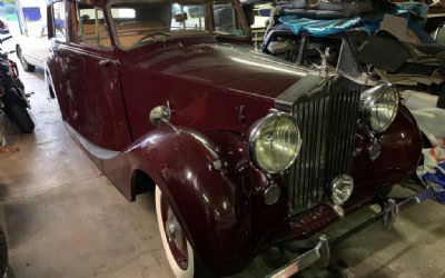 Photo of a 1949 Rolls Royce Silver Wraith for sale