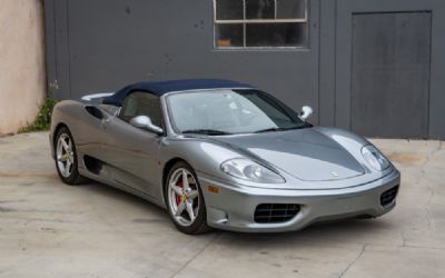 2001 Ferrari 360 Spider 