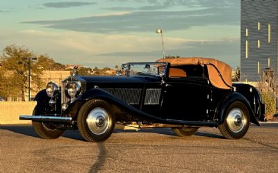 Photo of a 1934 Rolls-Royce Phantom II Continental Owens Drophead Sedanca CO Gurney Nutting Sedanca Coupe for sale