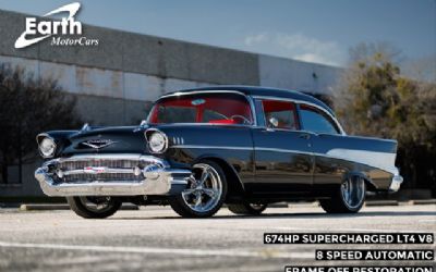 Photo of a 1957 Chevrolet Bel Air Supercharged LT4 Restomod for sale