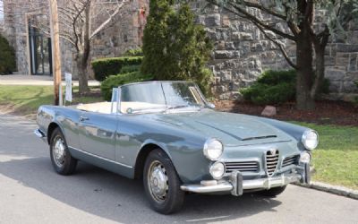 1963 Alfa Romeo 2600 Spider 