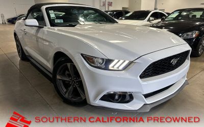 Photo of a 2015 Ford Mustang V6 Convertible for sale