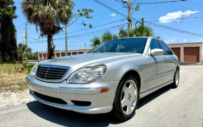 2002 Mercedes-Benz S Class S55 AMG