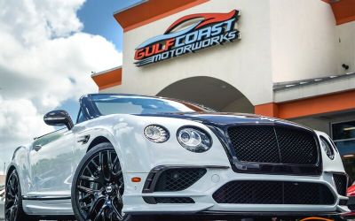 Photo of a 2018 Bentley Continental Supersports Convertible for sale